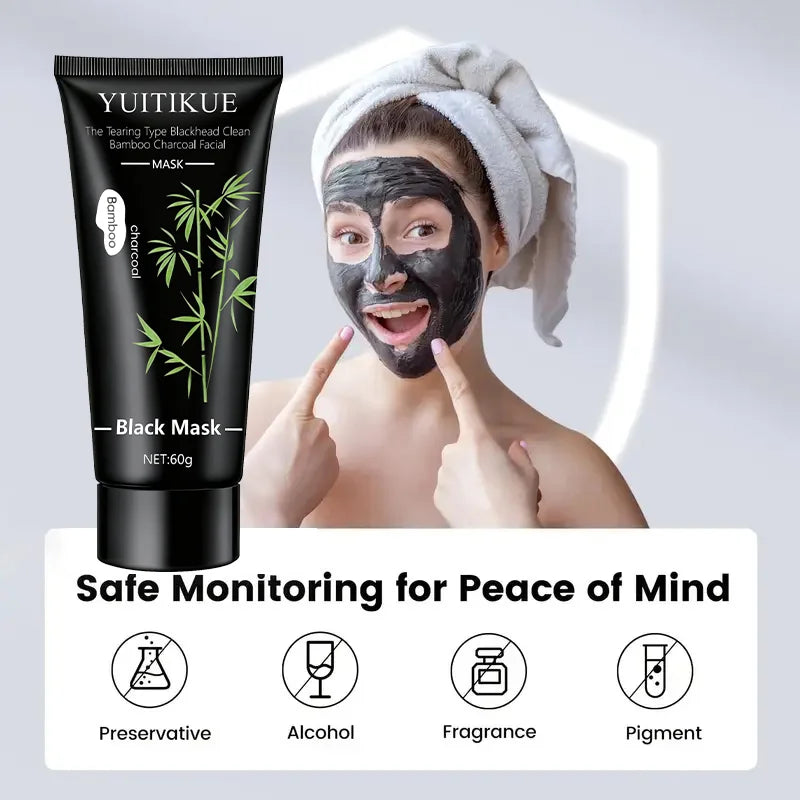 Bamboo Charcoal Black Mask